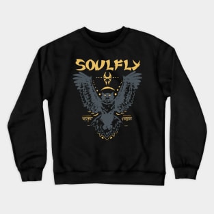 soulfly owl logo Crewneck Sweatshirt